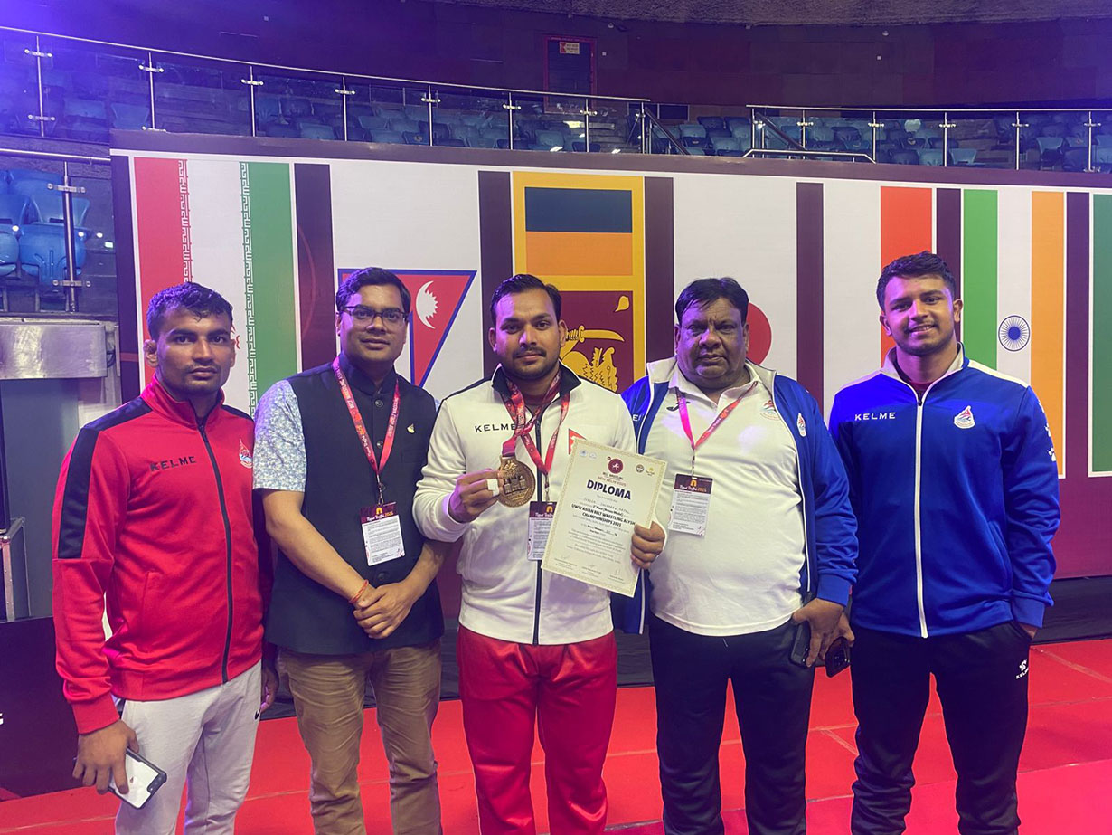 नेपालका सुरेश चुनाराले जिते अलिश च्याम्पियनसीपमा कास्य पदक