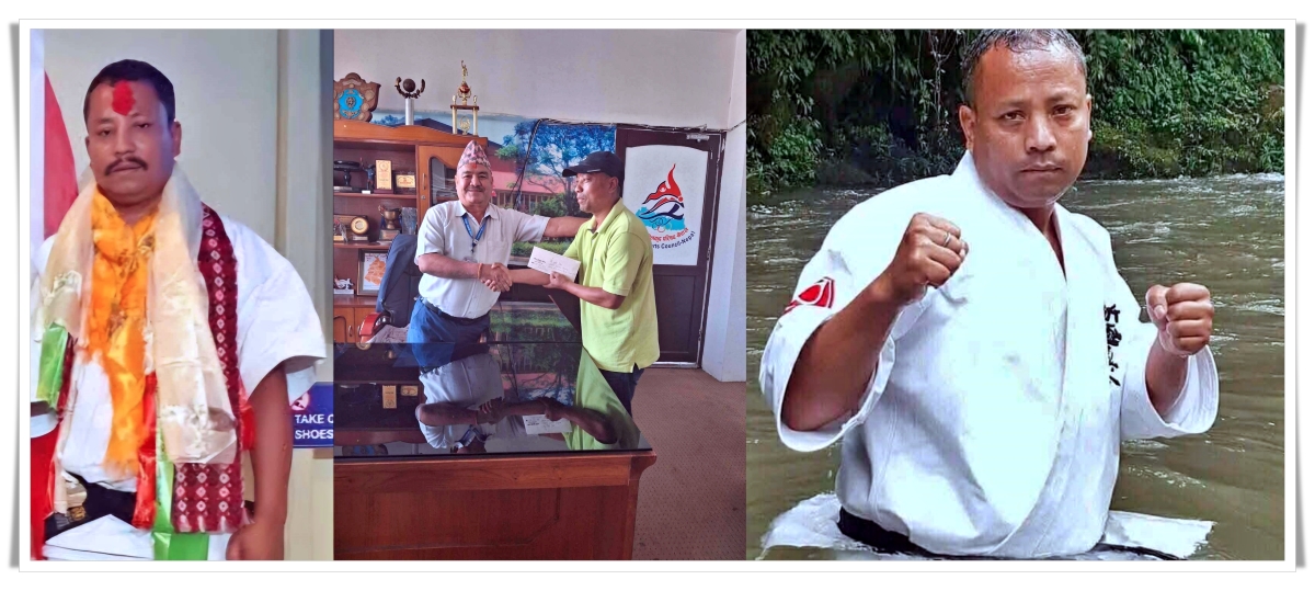 बाँडभञ्ज्याङका कुमार श्रेष्ठलाई फुल कन्ट्याक्ट कराते मुख्य प्रशिक्षकको जिम्मेवारी