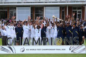 दक्षिण अफ्रिका पहिलोपटक टेस्ट च्याम्पियन