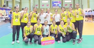 प्रचण्ड कप भलिबल: पुलिसलाई हराउँदै एपीएफ पहिलो, एभरेस्टलाई हराउँदै न्यु डायमण्ड तेस्रो