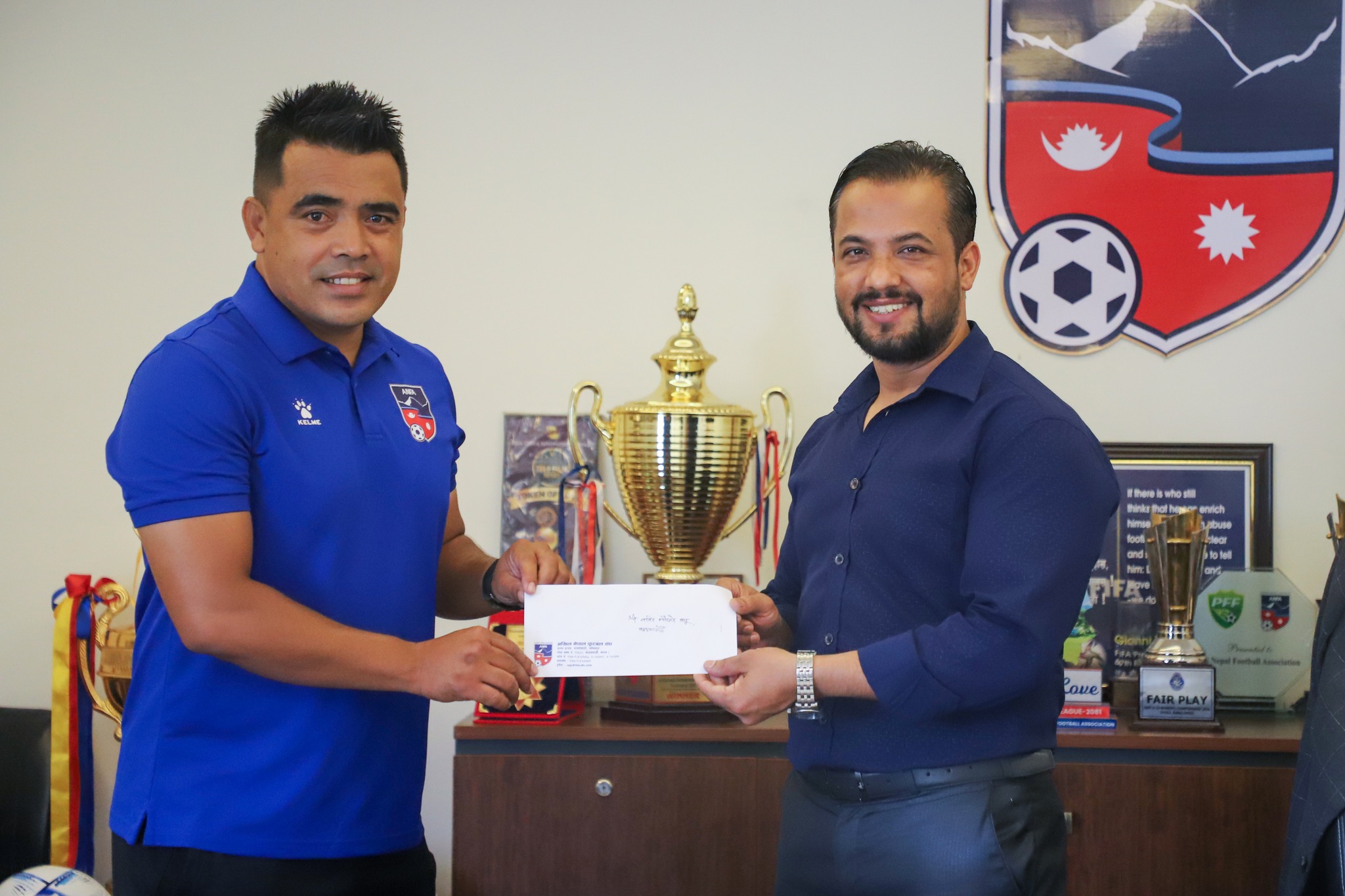नवीन न्यौपाने नेपाली यू-२३ पुरुष फुटबल टिमको मुख्य प्रशिक्षक नियुक्त
