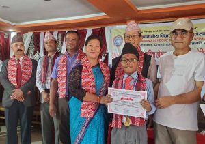 चन्द्रागिरि प्याब्सन अन्तर विद्यालय कविता लेखनमा हाई न्यू भिजनका आदर्श विज्ञान पहिलो