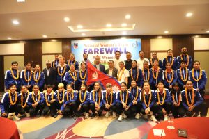 एएफसी महिला एसियन कप छनोट खेल्न नेपाली टोली उज्वेकिस्तान प्रस्थान गर्दै