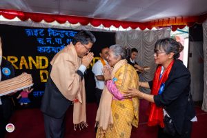नैकापस्थित ब्राइट किन्डर वर्ल्डद्वारा करिब २ सय जना ‘हजुरबा, हजुरआमा’हरू सम्मानित