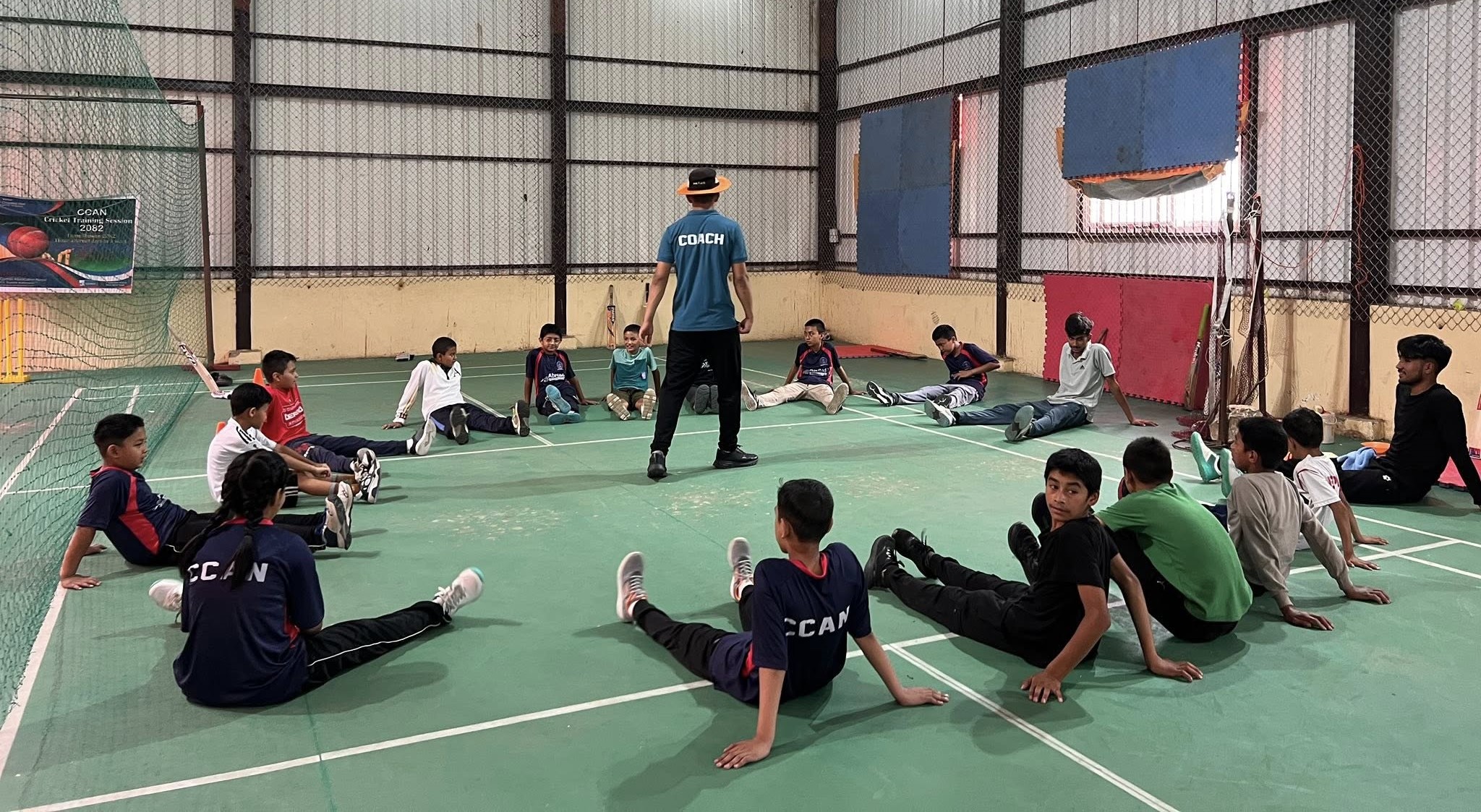 चन्द्रागिरिमा इन्डोर क्रिकेट प्रशिक्षण सुरु, सातामा ३ दिन प्रशिक्षण दिइने