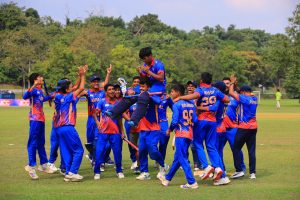 यु-१६ इस्ट जोन कप क्रिकेटको उपाधि जितेका खेलाडीलाई जनही ५० हजार पुरस्कार