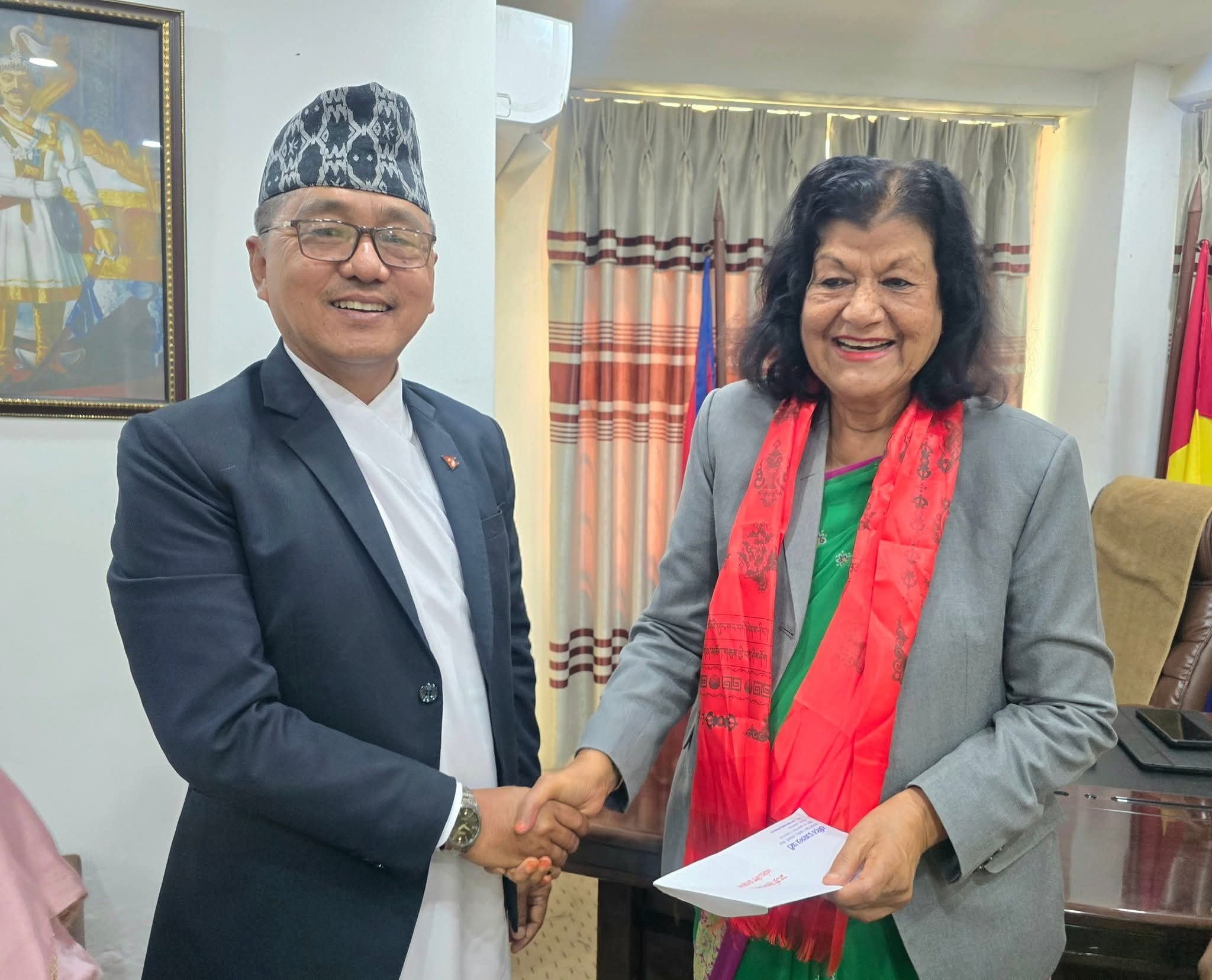 राप्रपा अनुशासन समिति अध्यक्षमा रोशन कार्की