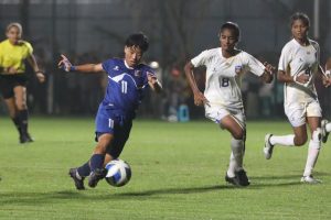 साफ यु-२० महिला च्याम्पियनसीपः मीना देउवाको ह्याट्रिक, श्रीलंकाको पोष्टमा नेपालको ७ गोल