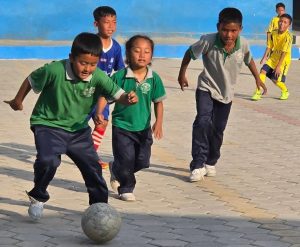 फिफा फुटबल फर स्कुलका लागि न्यू होराइजनसहित चन्द्रागिरिका चार विद्यालय छनोट (सूचीसहित)