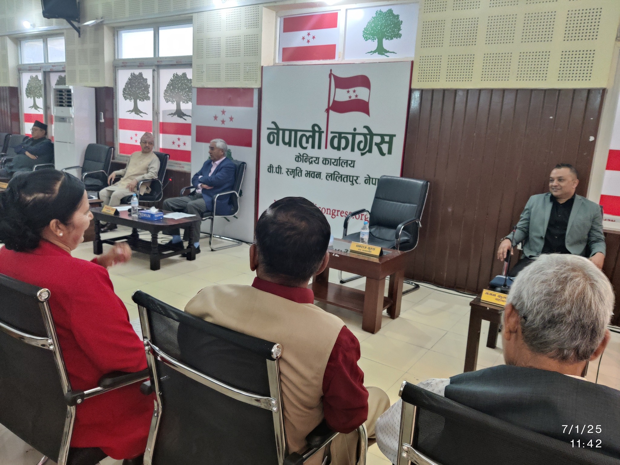 नेपाली कांग्रेस केन्द्रीय समितिको बैठक सुरू