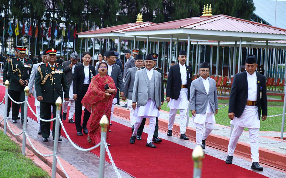 प्रधानमन्त्री ओली स्पेन भ्रमण सकेर स्वदेश फिर्ता