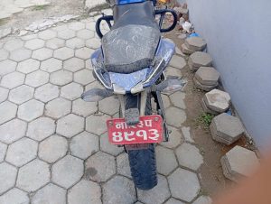 थानकोट चेकपोष्टबाट हराएको मोटरसाइकल चित्लाङ देउरालीमा भेटियो