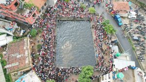 शोणितपुर (थानकोट) मा राँगाको टाउको लुकाउने जात्रा सम्पन्न