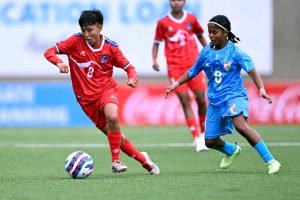 साफ यु-१७ महिला च्याम्पियनसिप: नेपाल भारतसँग ७-० गोलले पराजित