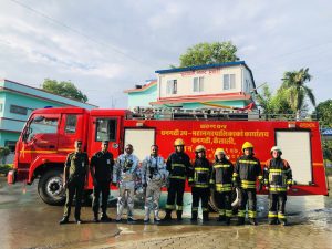 धनगढी उपमहानगरपालिकाले ल्यायो अत्याधुनिक दमकल सेवा