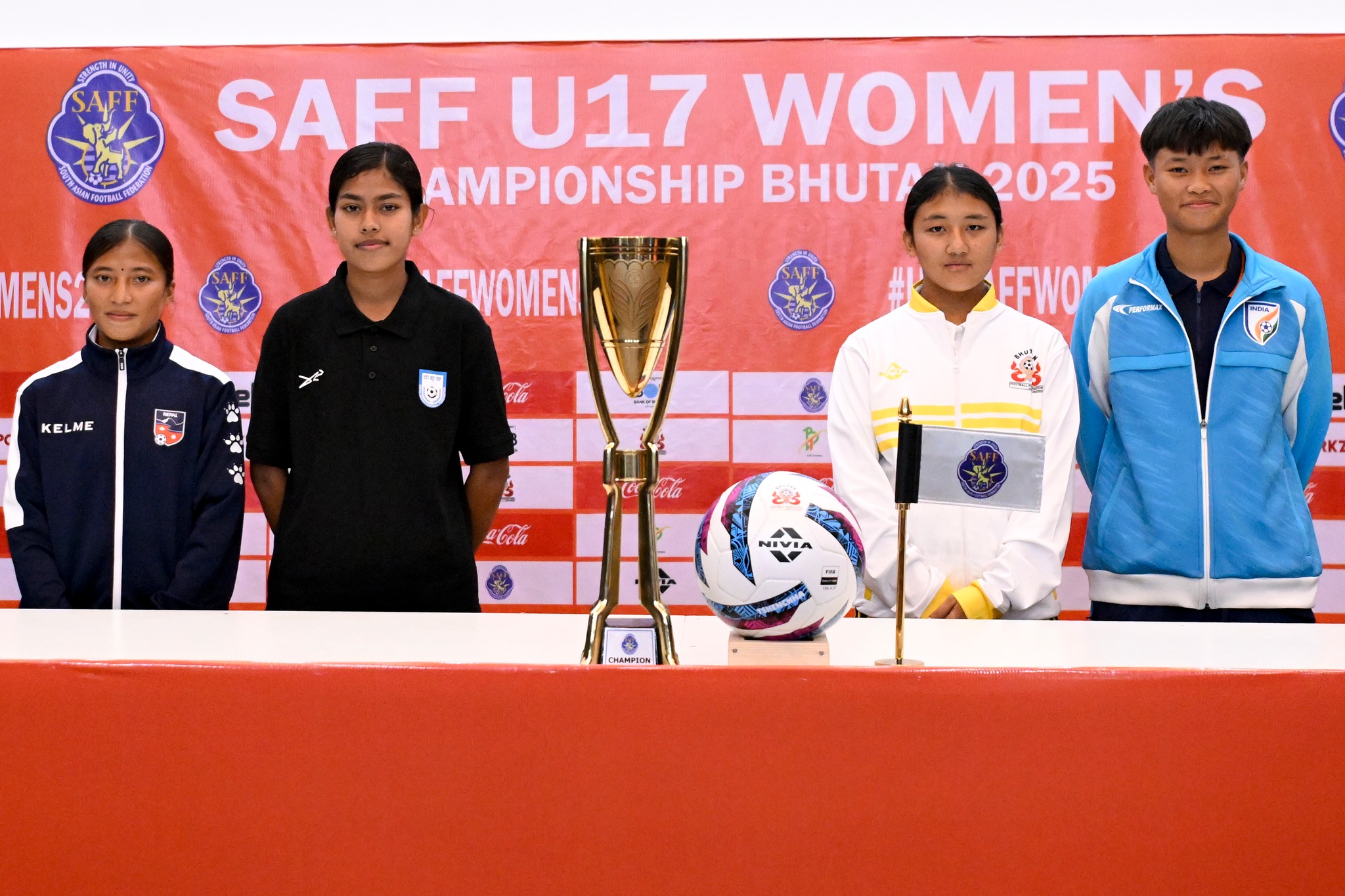 साफ यू-१७ महिला च्याम्पियनसिप सम्पन्न, भारत पहिलो, बंगलादेश दोश्रो, नेपाल तेस्रो, भुटान चाैथो