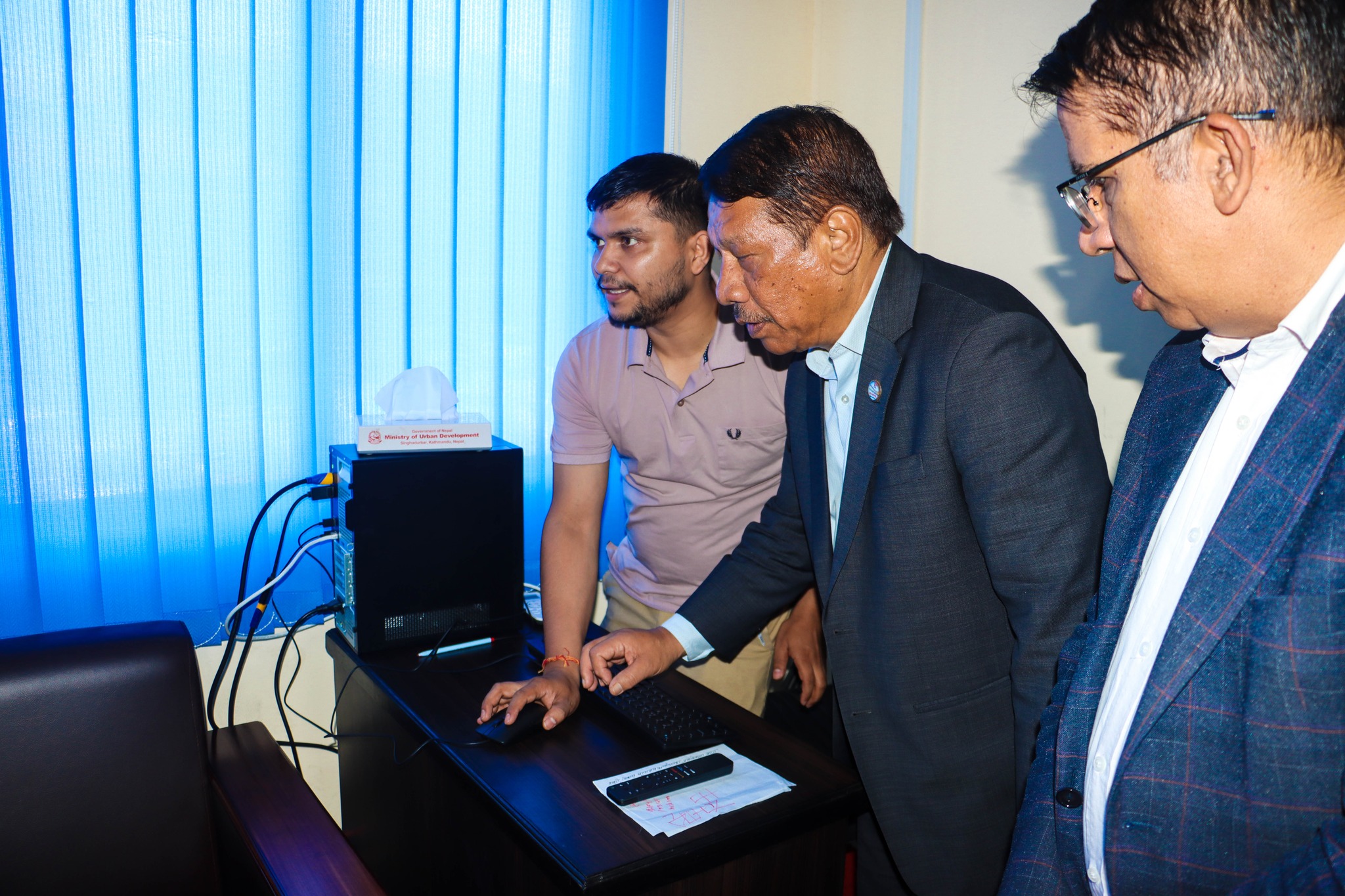 सहरी विकास मन्त्रालयबाट प्राप्त आयोजनाको अब ‘लाइभ’ अनुगमन हुने