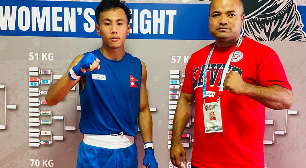 एसियन बक्सिङमा नेपालको पदक पक्का