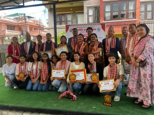 चन्द्रागिरि वडा नंं ११ कार्यालयले १८३ जना विद्यार्थीलाई सम्मान गर्यो