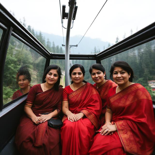 रातो कपडा लगाएर चन्द्रागिरि हिल्स पुग्ने महिलाहरूका लागि केबलकारको टिकटमा विशेष छुट