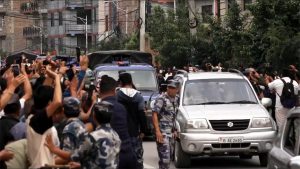 रास्वपाका सभापति रवि लामिछानेलाई नख्खु कारागार लगियो