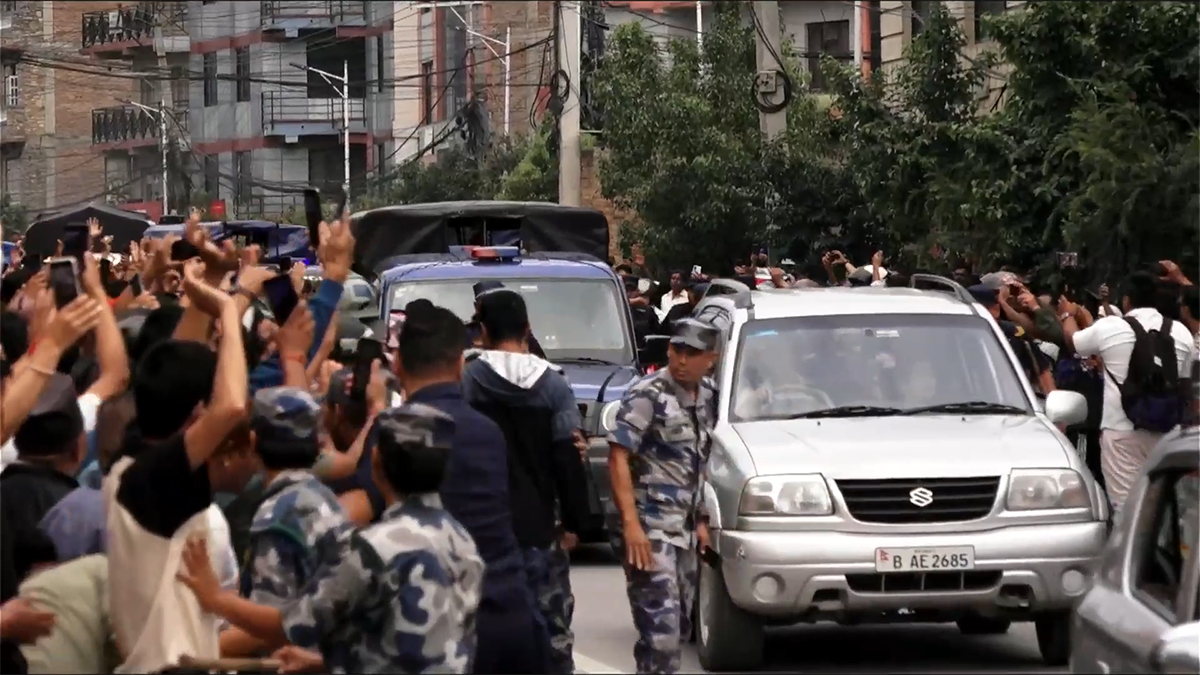 रास्वपाका सभापति रवि लामिछानेलाई नख्खु कारागार लगियो