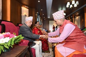 राष्ट्रपतिबाट रक्षा बन्धन ग्रहण