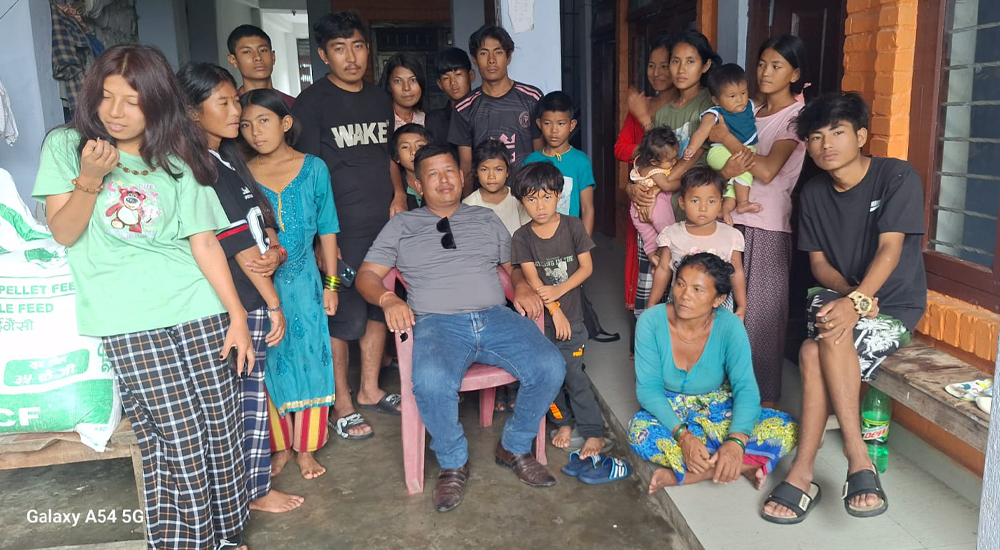 पोखराबाट सिन्धुली फर्कियो हायू परिवार