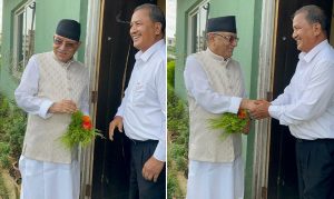 बिहानै प्रचण्ड पुगे नेकपाका महासचिव विप्लवको घर