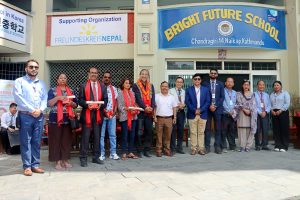 फोटोग्राफी दिवसका अवसरमा फोटोग्राफर प्रकाश गोपालीलाई ब्राइट फ्युचर माविमा विशेष सम्मान