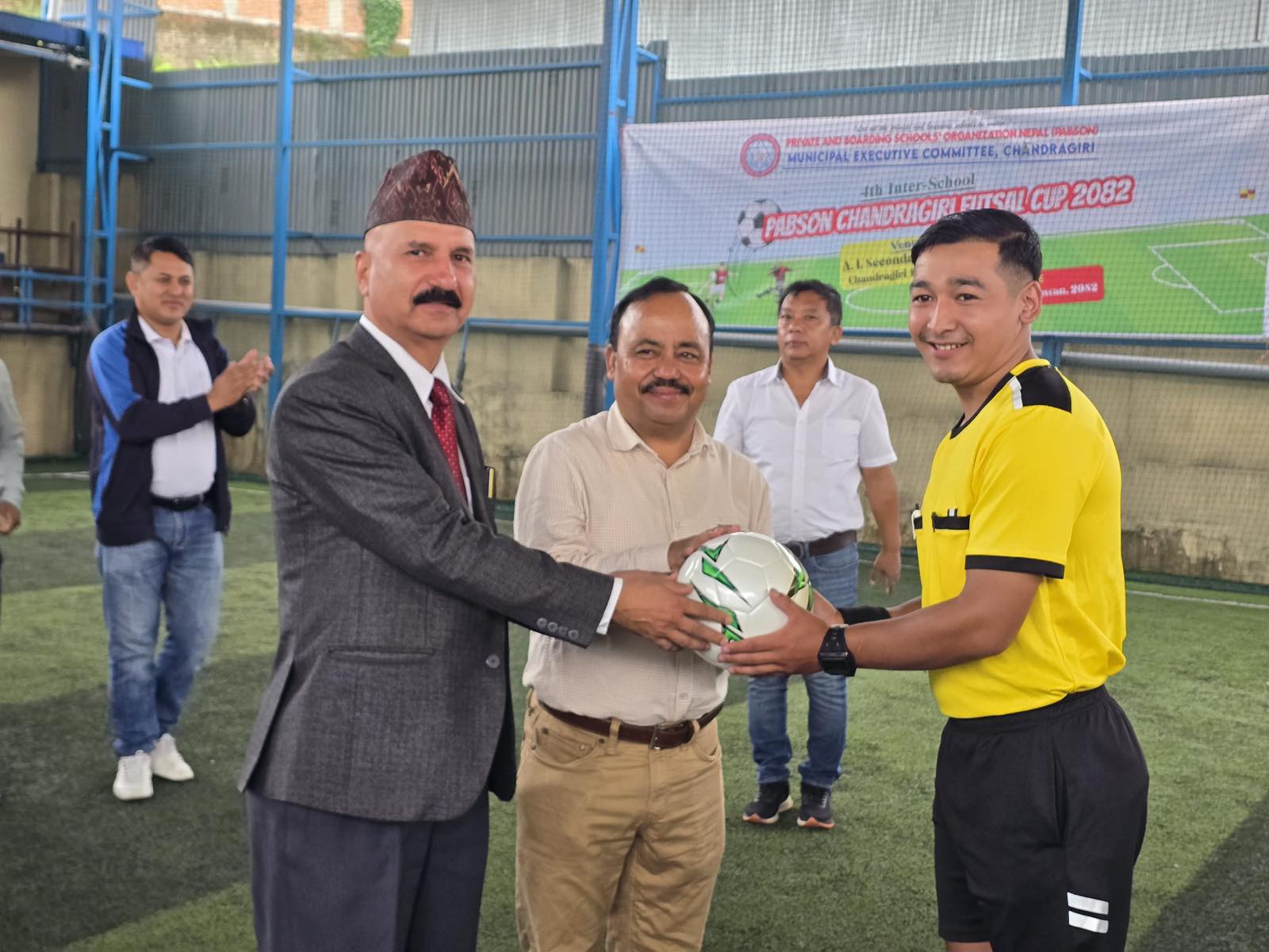 प्याब्सन चन्द्रागिरि कप छात्र फुटसलः यी ८ टोली नकआउट चरणका लागि छानिए