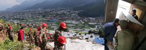 वाडभञ्ज्याङमा पहिरोले घर पुरियो, उद्धारका लागि नेपाली सेनापनि गुहारियो