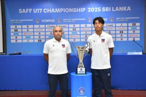 साफ यू-१७ च्याम्पियनसिप : उद्घाटन खेलमा आज साँझ श्रीलंकासँग खेल्दै नेपाल