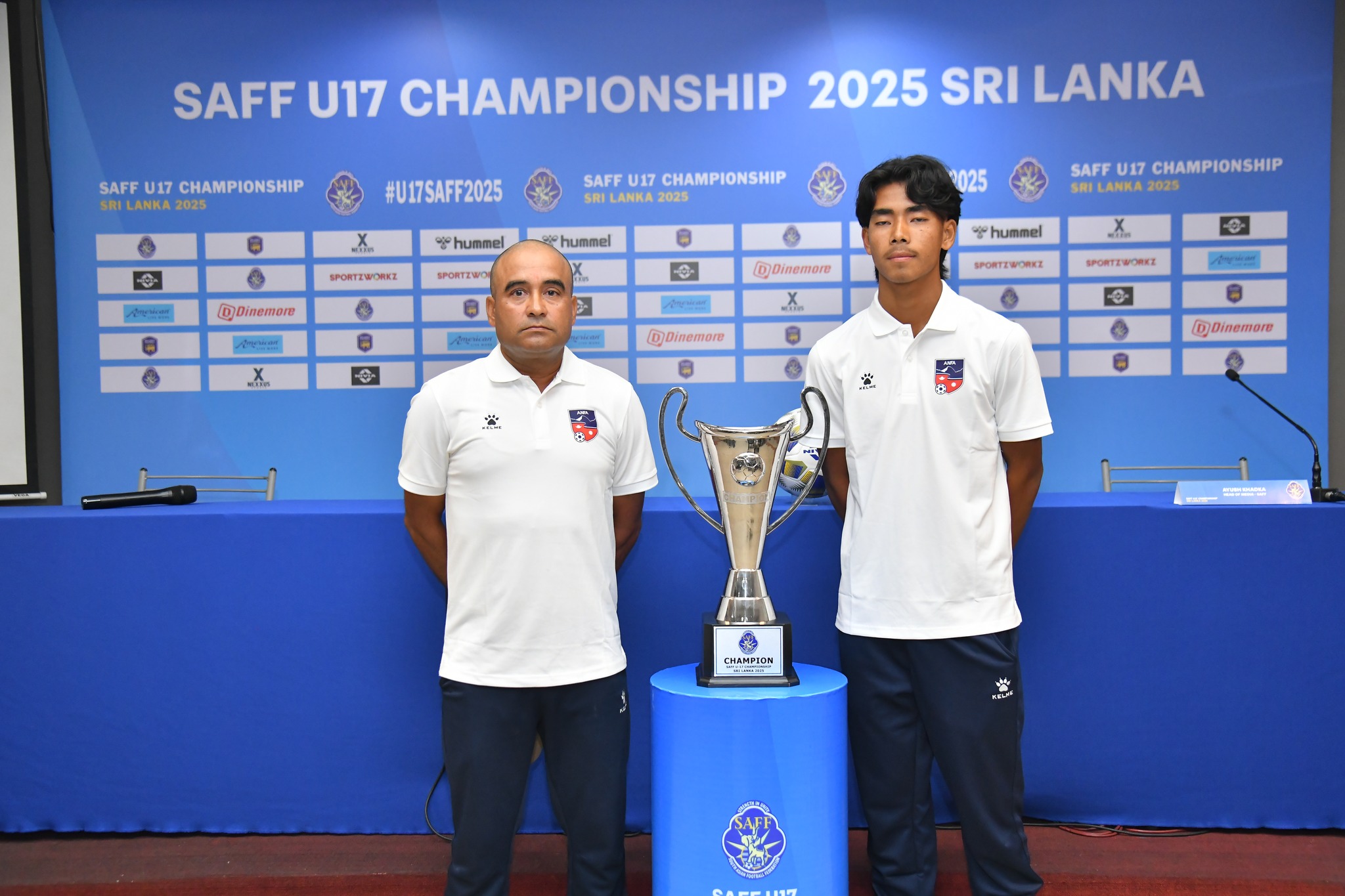 साफ यू-१७ च्याम्पियनसिप : उद्घाटन खेलमा आज साँझ श्रीलंकासँग खेल्दै नेपाल