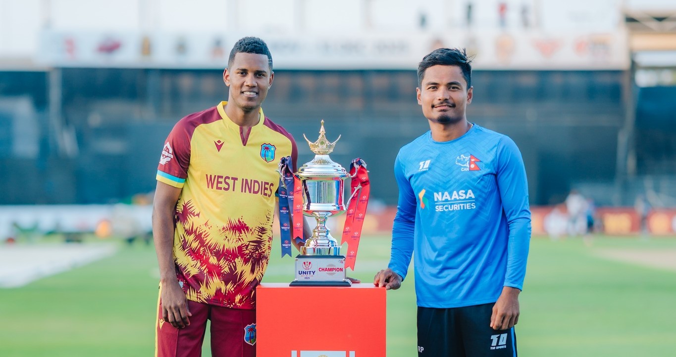 यूनिटी कपः नेपाल र वेस्ट इन्डिजबीचको अन्तिम टी-२० खेल आज