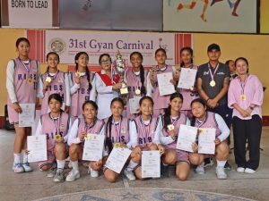 ३१औं ज्ञान कार्निभलः छात्रा बास्केटबलमा रिब्स च्याम्पियन, सुप्रिया ‘मोस्ट भेलुएबल प्लेयर’