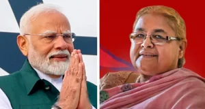 भारतका प्रधानमन्त्री मोदीद्वारा नवनियुक्त प्रधानमन्त्री सुशिला कार्कीलाई बधाई