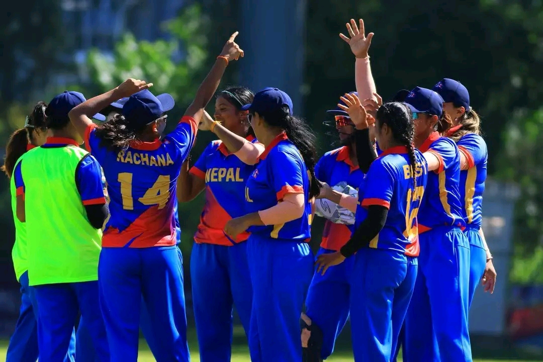 महिला ट्वान्टी-२० अन्तर्राष्ट्रिय शृंखला: नेपालकाे दोस्रो जित