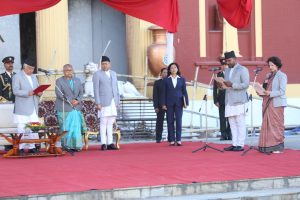 नवनियुक्त दुई मन्त्रीले लिए शपथ