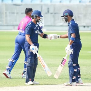 विश्वकप क्रिकेट लिग-२ मा अमेरिकाको लगातार दोस्रो जित, युएई ४ विकेटले पराजित