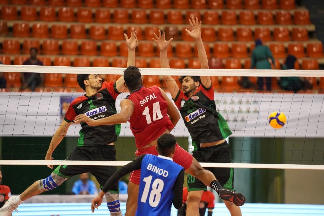 काभा कप पुरूष भलिबल प्रतियोगिता: अफगानिस्तान सामु नेपाल निरिह