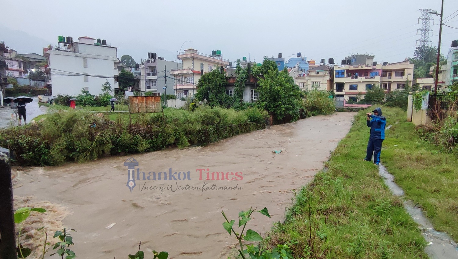 चन्द्रागिरिमा ३५ मिलिमिटर वर्षा, सतुङ्गलका केही क्षेत्र डुबानको उच्च जोखिममा
