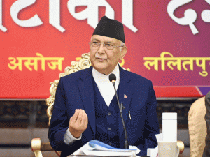 ‘मेरो काँधमा जिम्मेवारी छ, पूरा नगरी राजीनामा दिन्नँ’- नेकपा एमालेका अध्यक्ष ओली