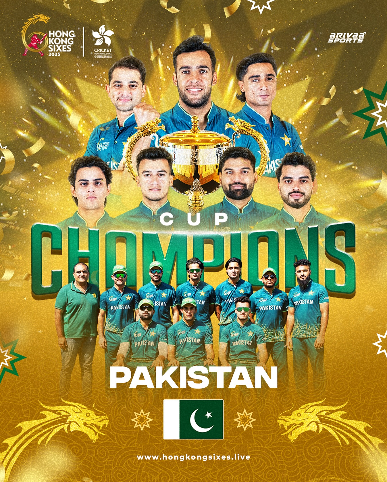 हङकङ सुपर सिक्स क्रिकेटको उपाधि छैटाैं पटक पाकिस्तानलाई, नेपाललाई ११औं स्थान