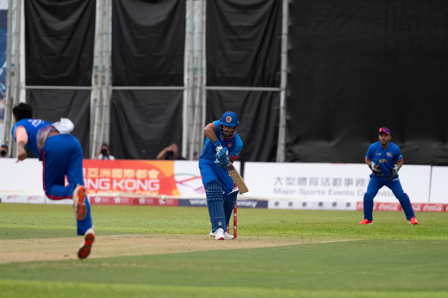 हङकङ सिक्सेस क्रिकेटः पहिलो खेलमा नेपाल अफगानिस्तानसँग १७ रनले पराजित