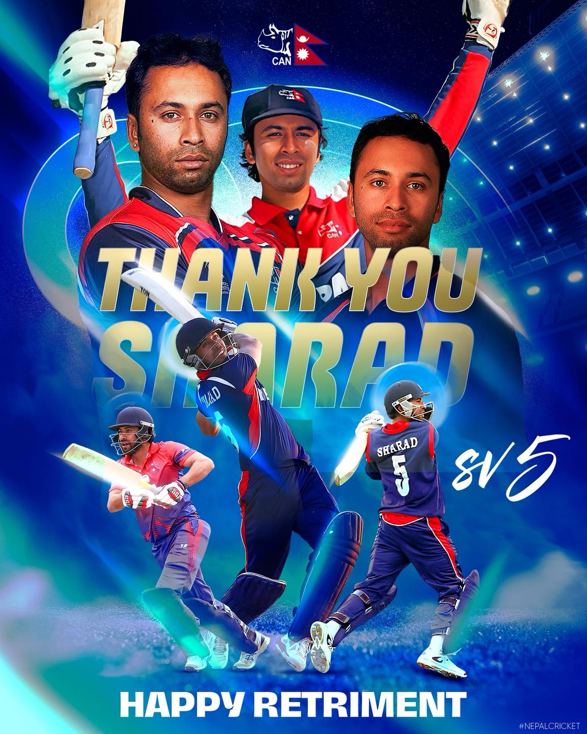 नेपाली क्रिकेट टिमबाट शरद भेषवाकरको सन्न्यास