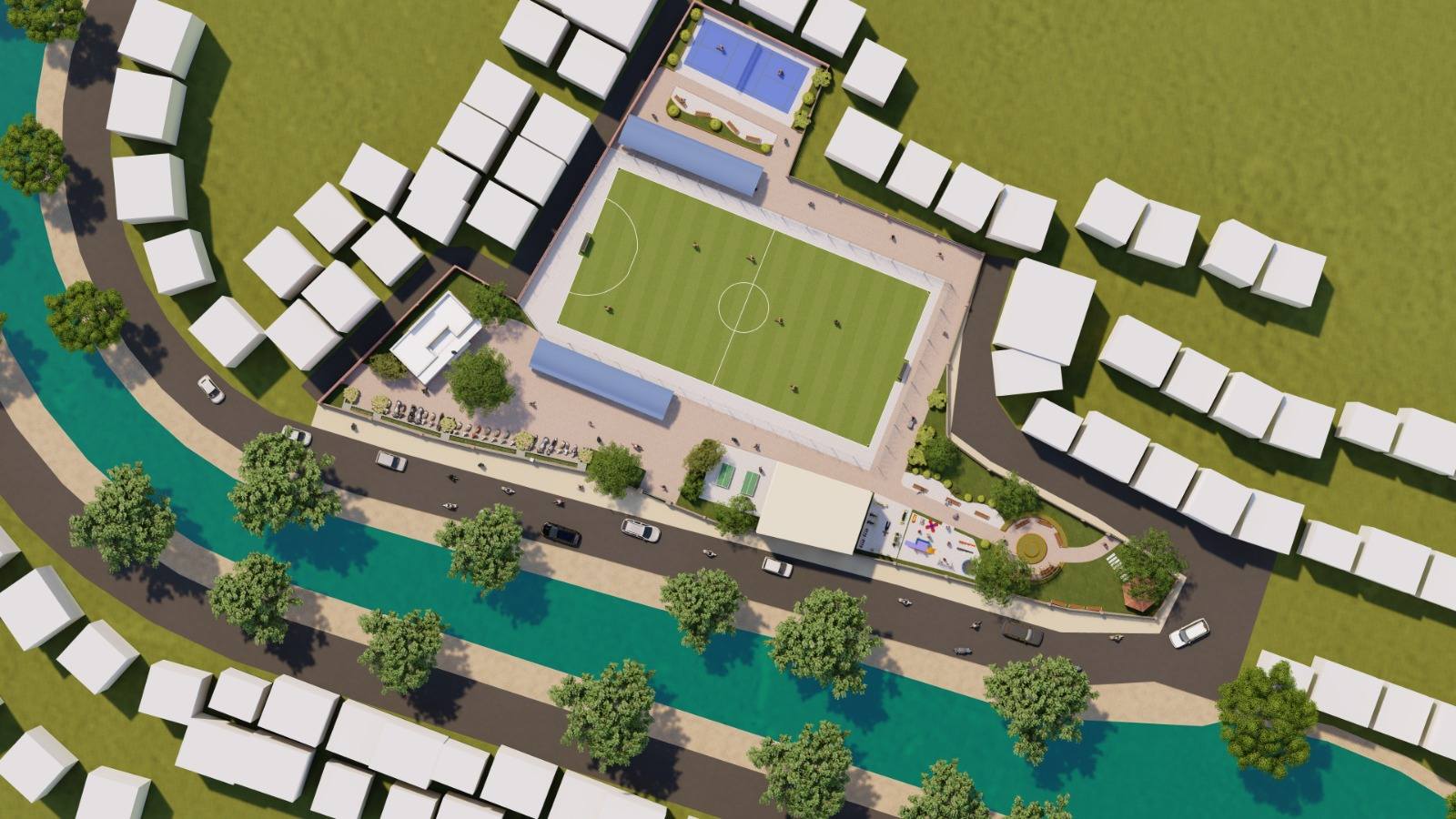 अतिक्रमणमुक्त गरिएको जग्गा फिर्ता ल्याइ स्पोर्टस पार्क निर्माण गर्दै काठमाडाैं महानगरपालिका