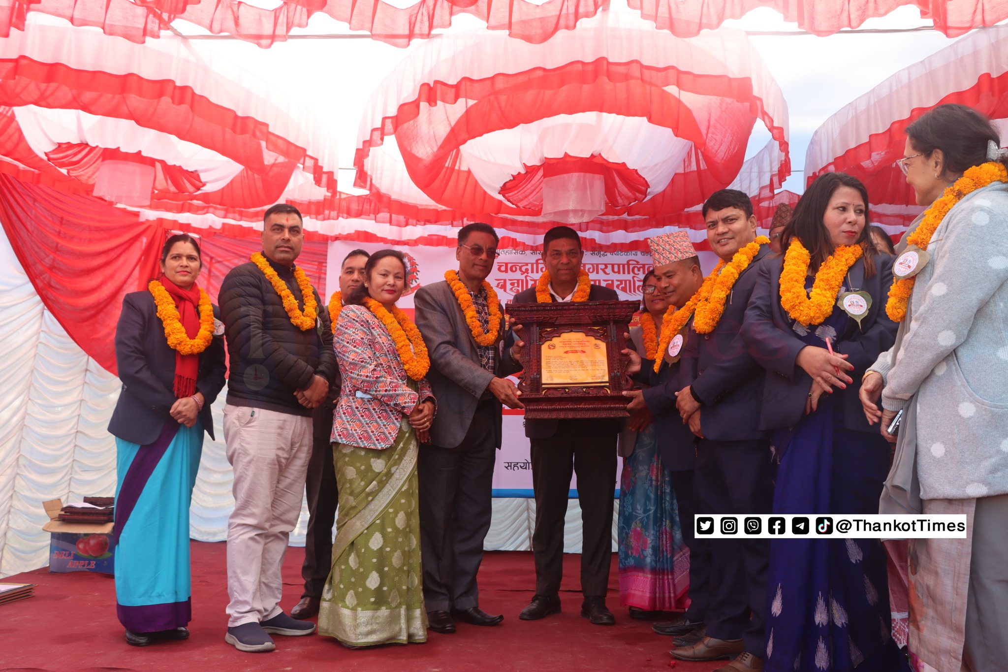 चन्द्रागिरि नगरपालिका वडा नं. १४ नयाँ नैकाप बालमैत्री वडा घोषणा