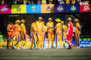 एनपीएलः-२०२५ मा सुदूरपश्चिम रोयल्सको लगातार चाैथो जित, लुम्बिनी लायन्स ७ विकेटले पराजित