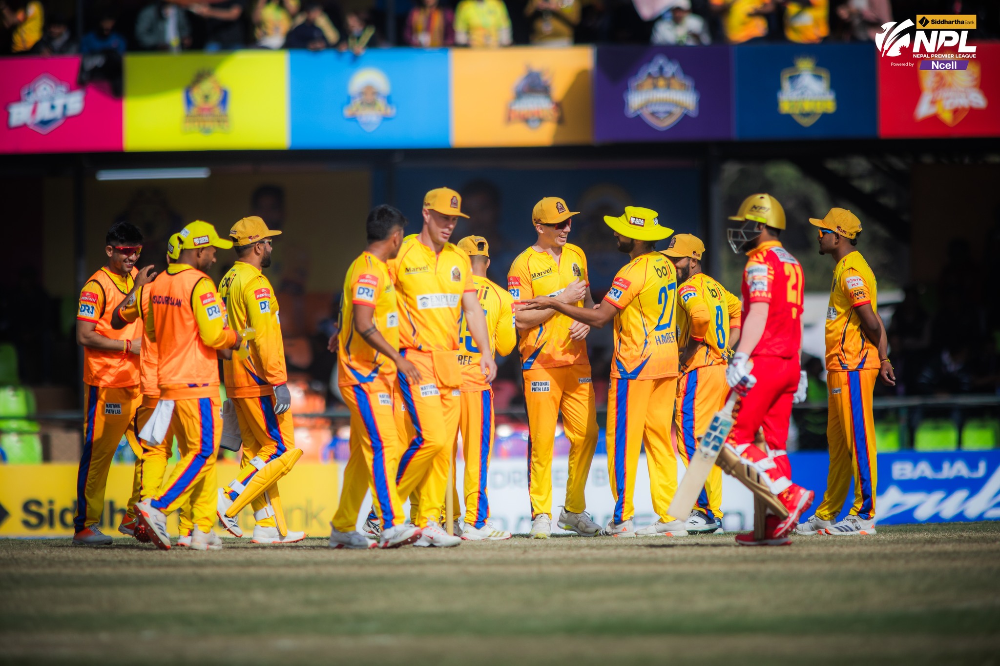 एनपीएलः-२०२५ मा सुदूरपश्चिम रोयल्सको लगातार चाैथो जित, लुम्बिनी लायन्स ७ विकेटले पराजित